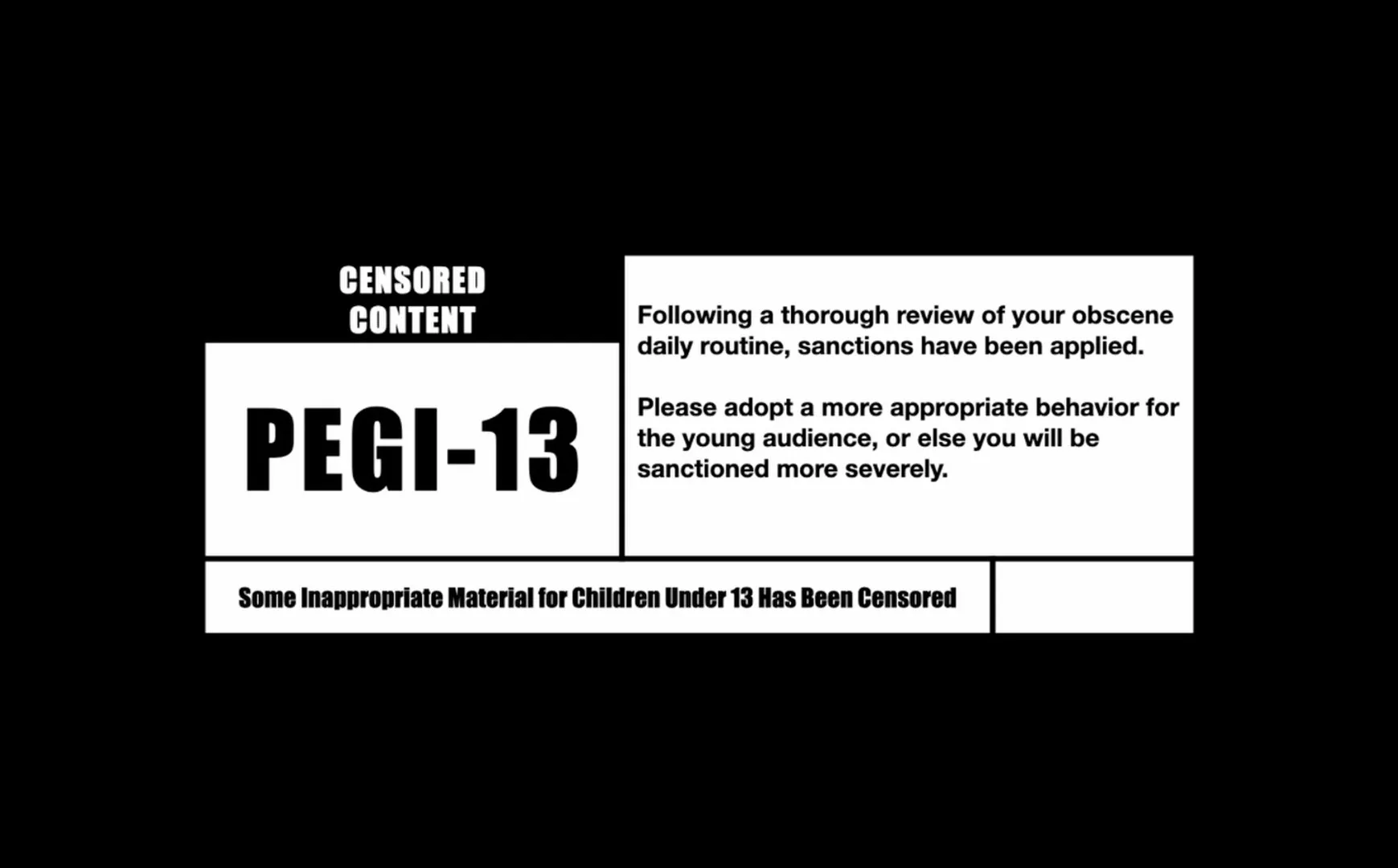 PEGI 13